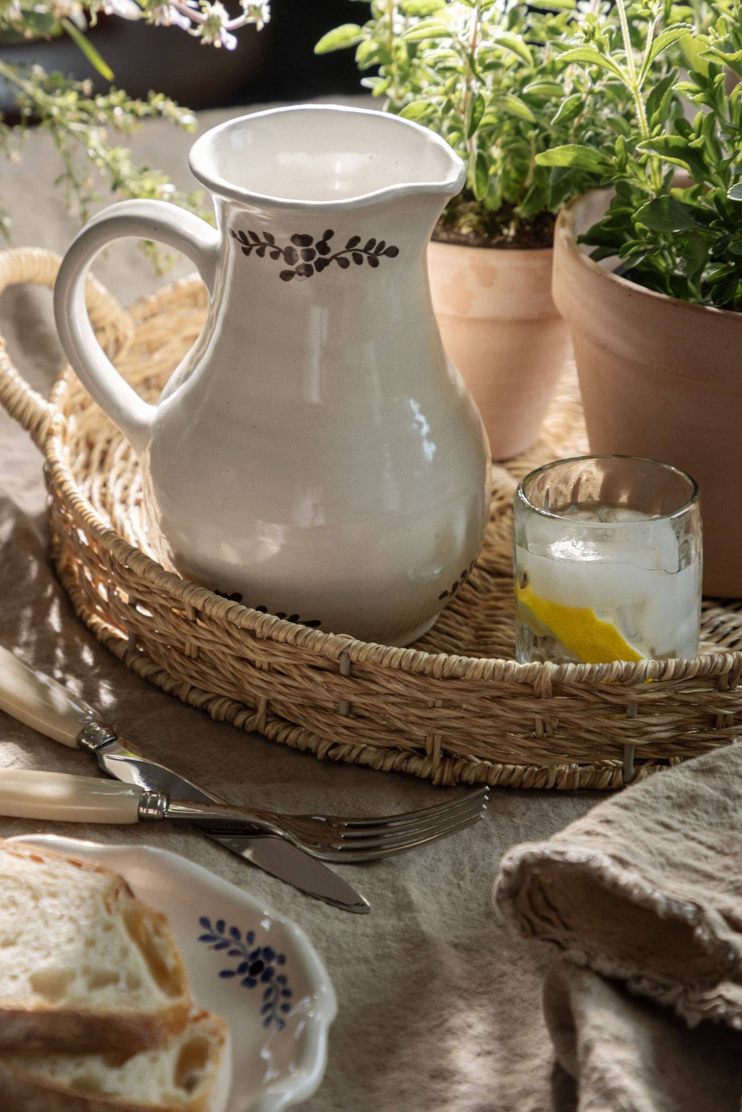 Hand-painted Margot Pitcher