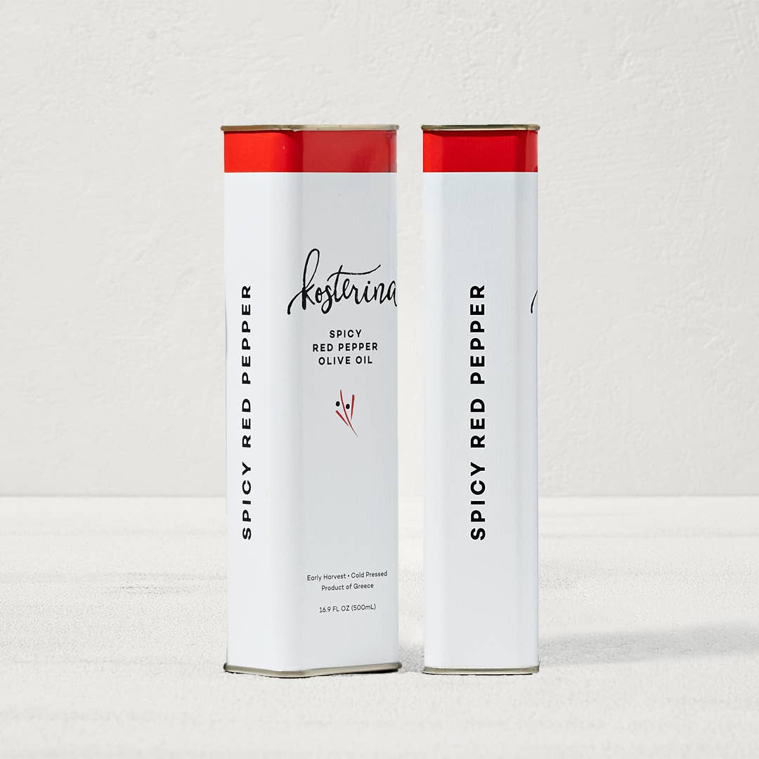 Spicy Red Pepper Olive Oil (500ml Tin)