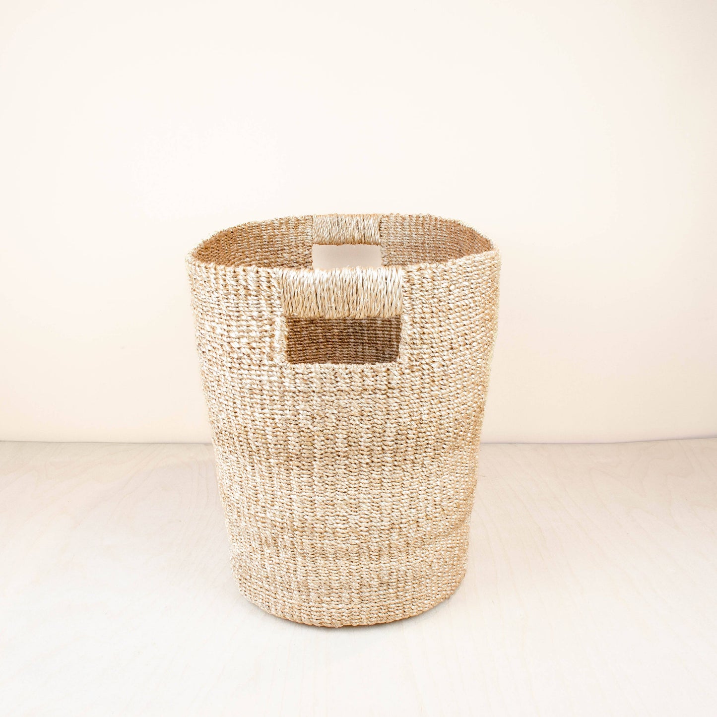 Natural Large Oval Woven Basket - Modern Baskets | LIKHA