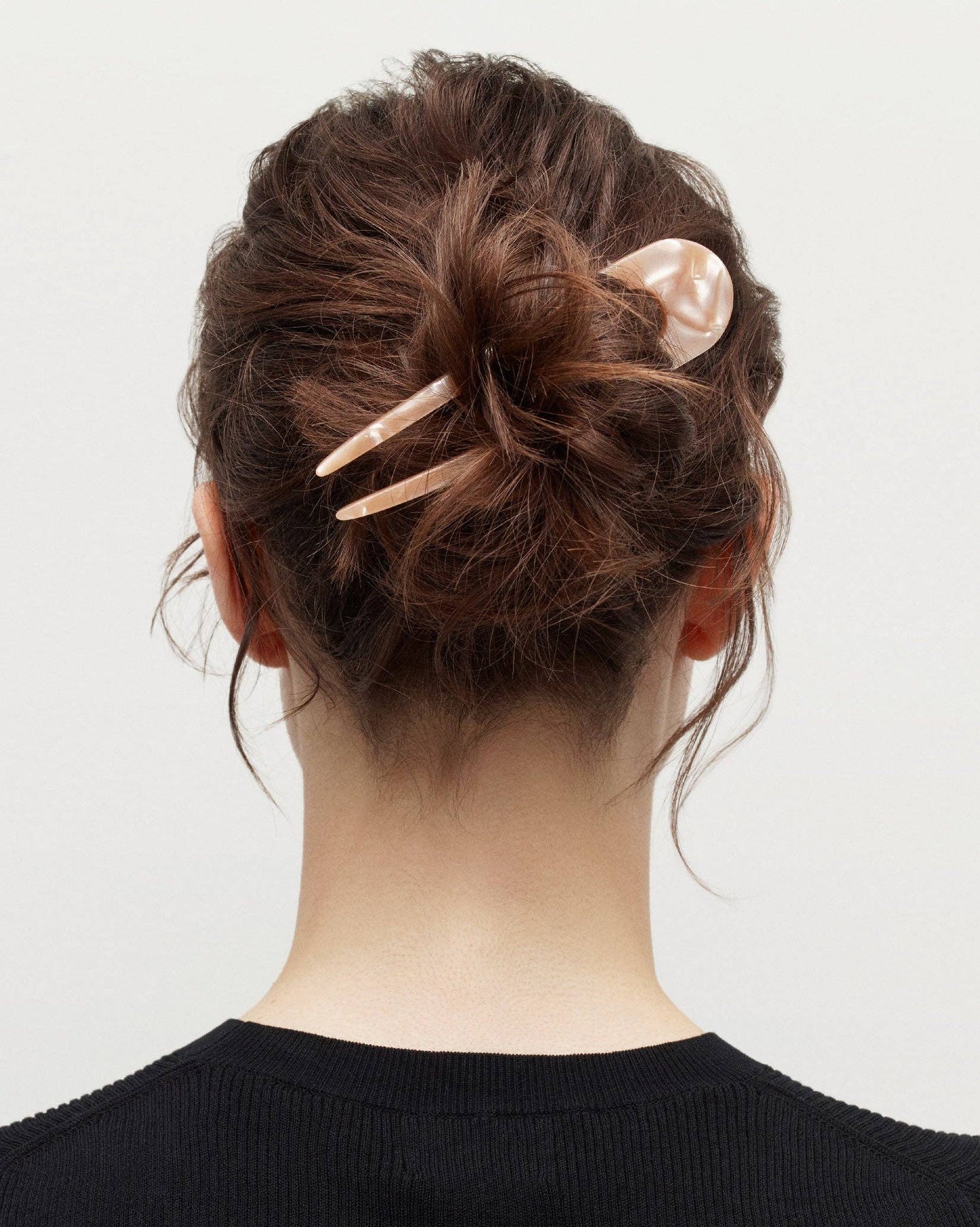 French Hair Pin in Baja Tortoise