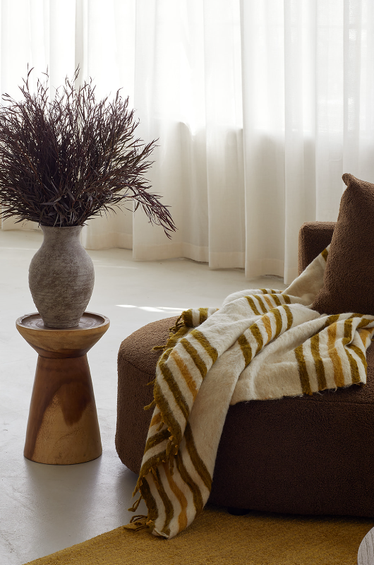 Avery Vase: Distressed Taupe