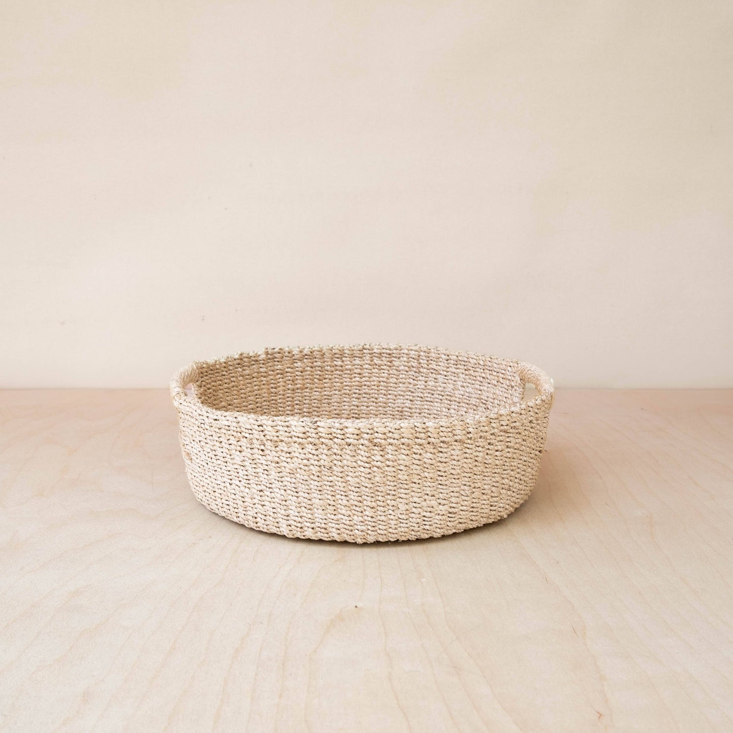 Round Straw Woven Basket