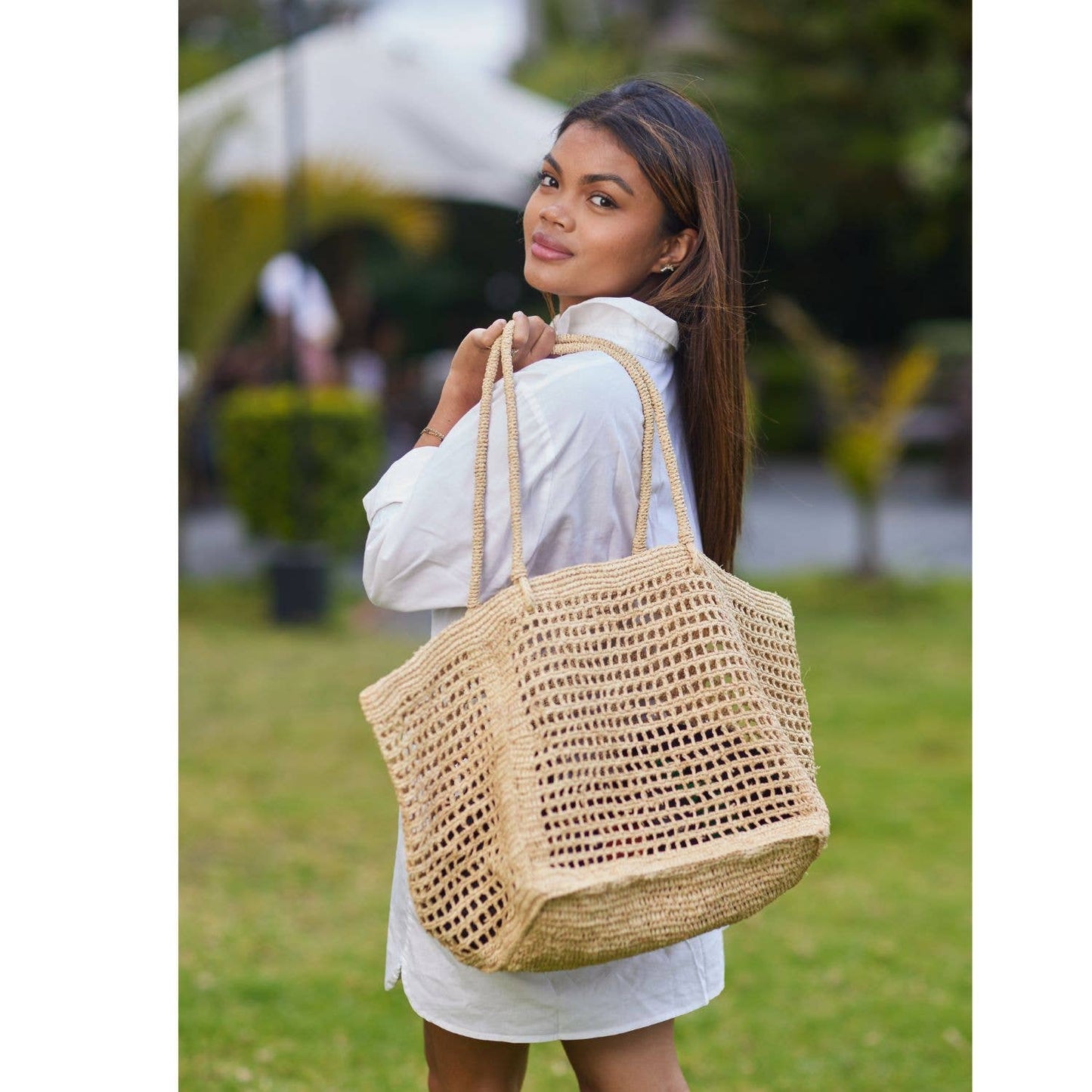 Gisete Tote bag Beach Bag: Gold