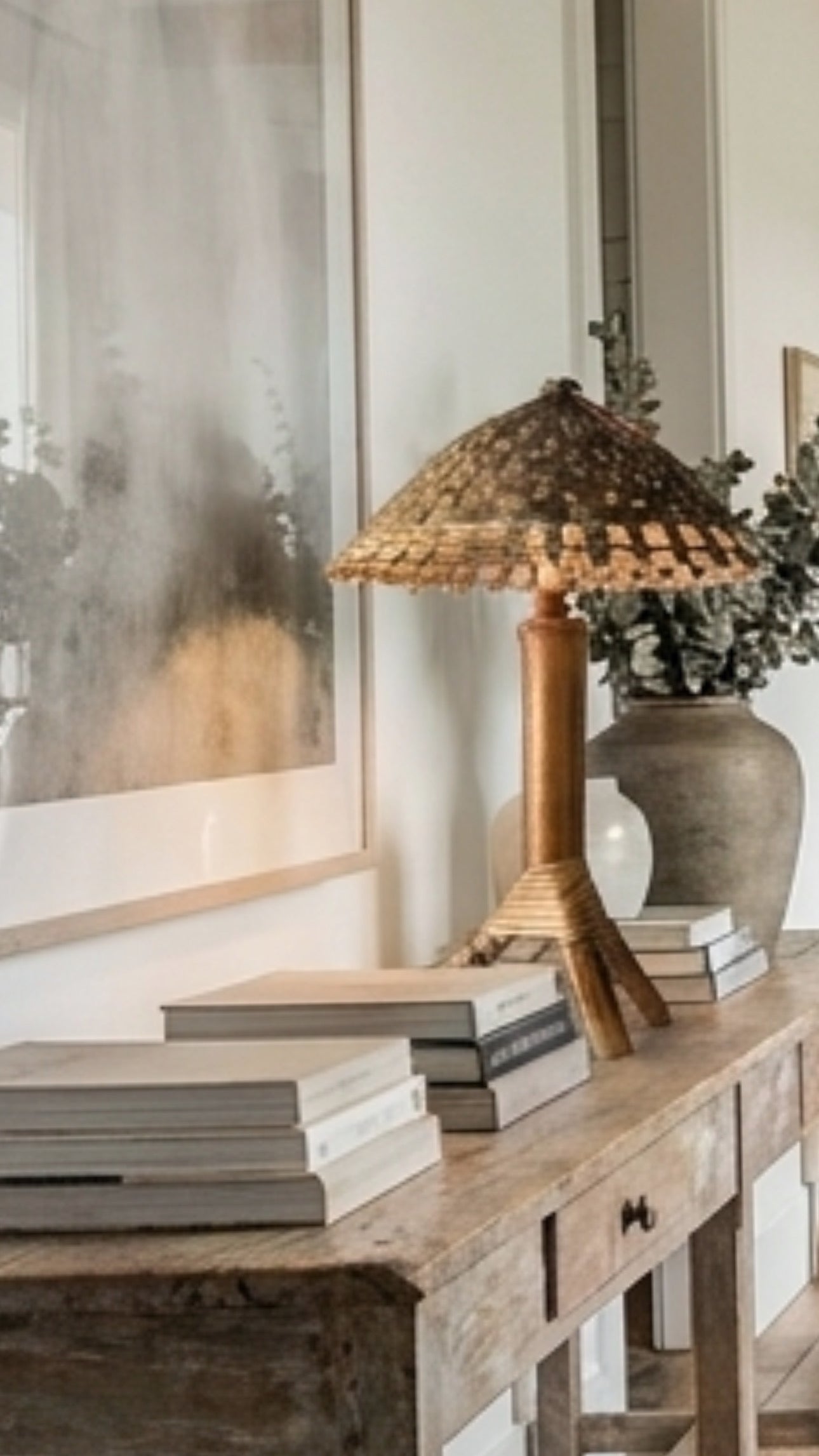 Monterey Mid-Century Bamboo Table Lamp