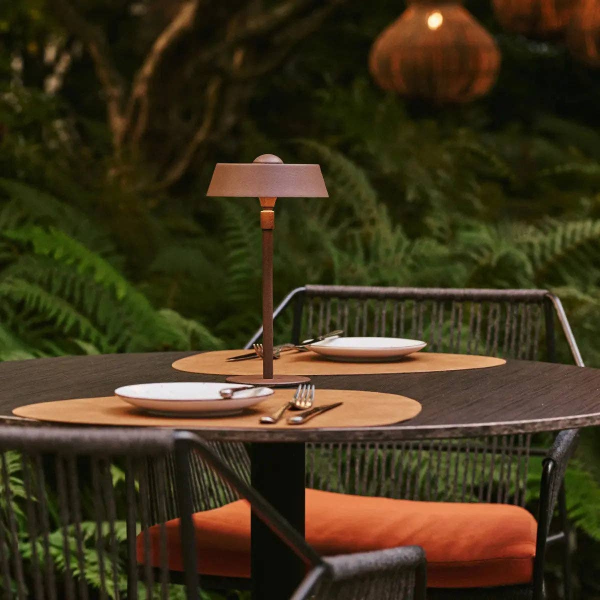 Luca Mocha Brown Rechargeable Lamp | Minimalist, Playful & Dimmable