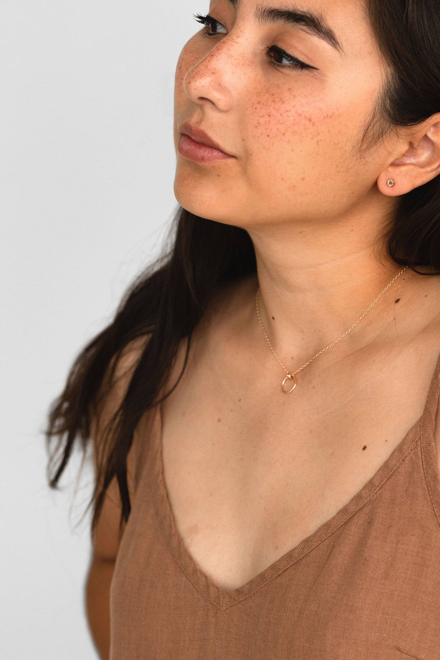 Petite Knot Studs | Gold Fill