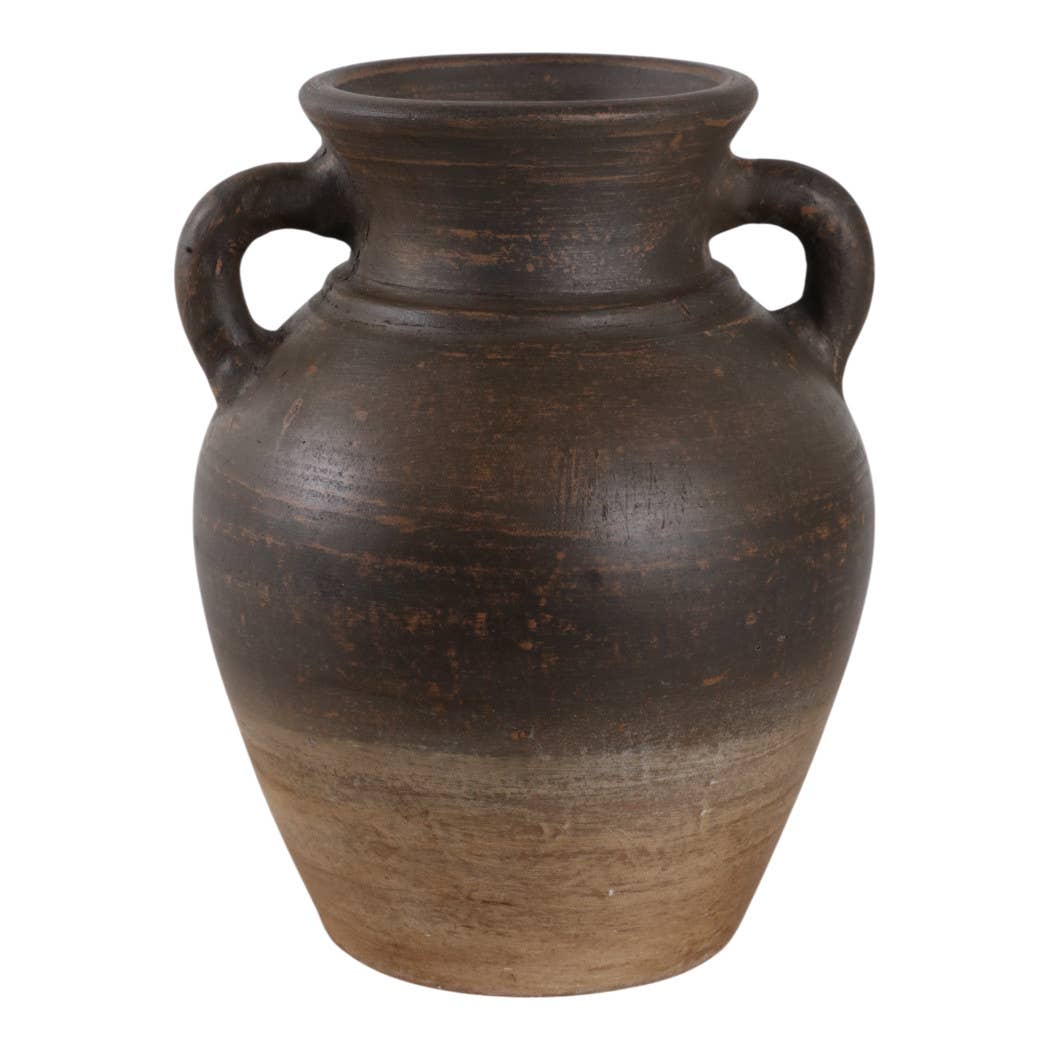 Terracotta Amphora Vase