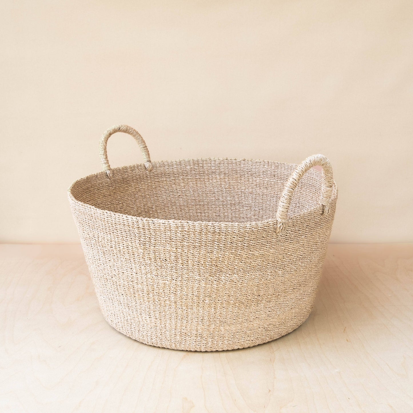Large Round Woven Basket