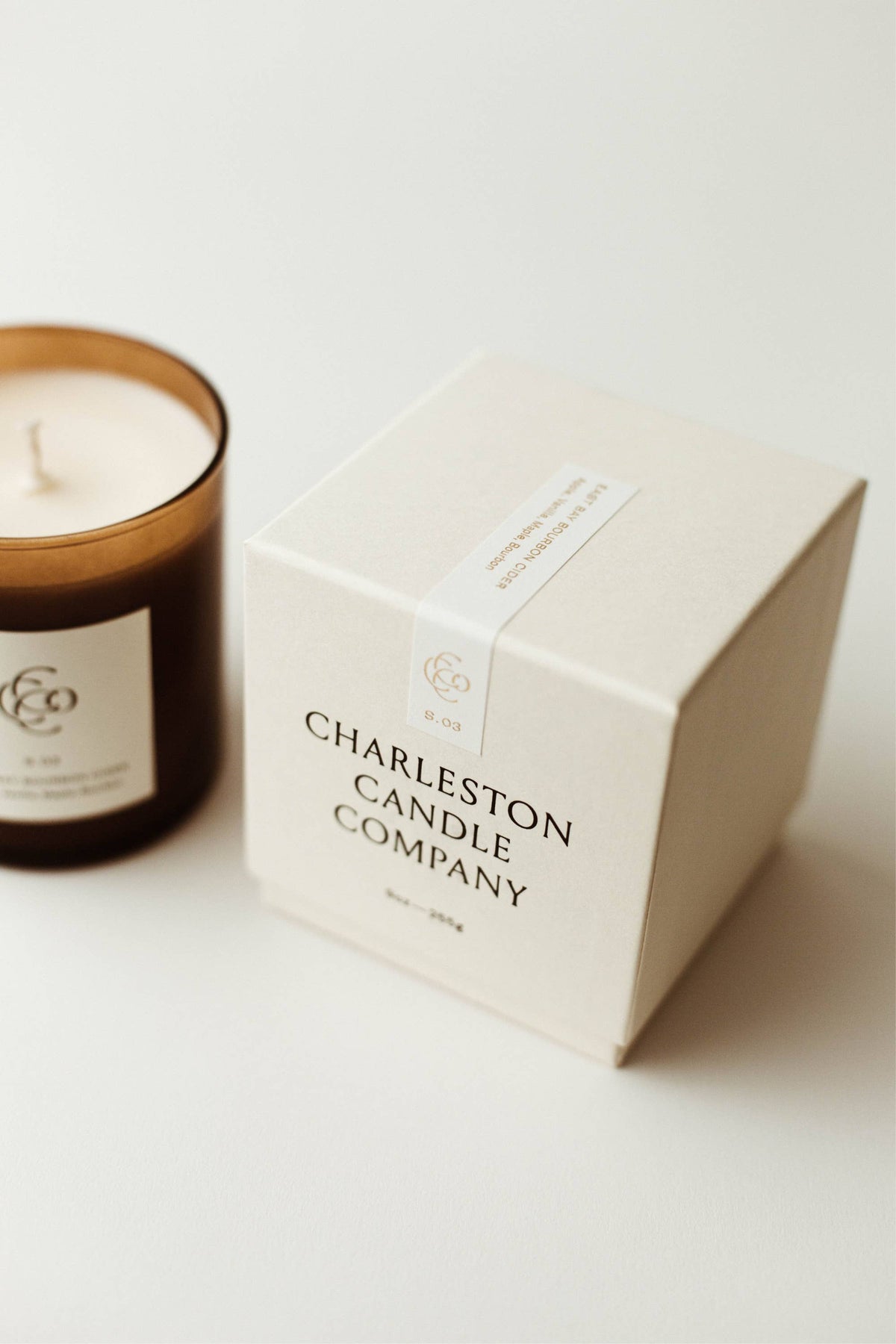S. 02 City Market Cider Soy Candle | Seasonal: 9 oz.