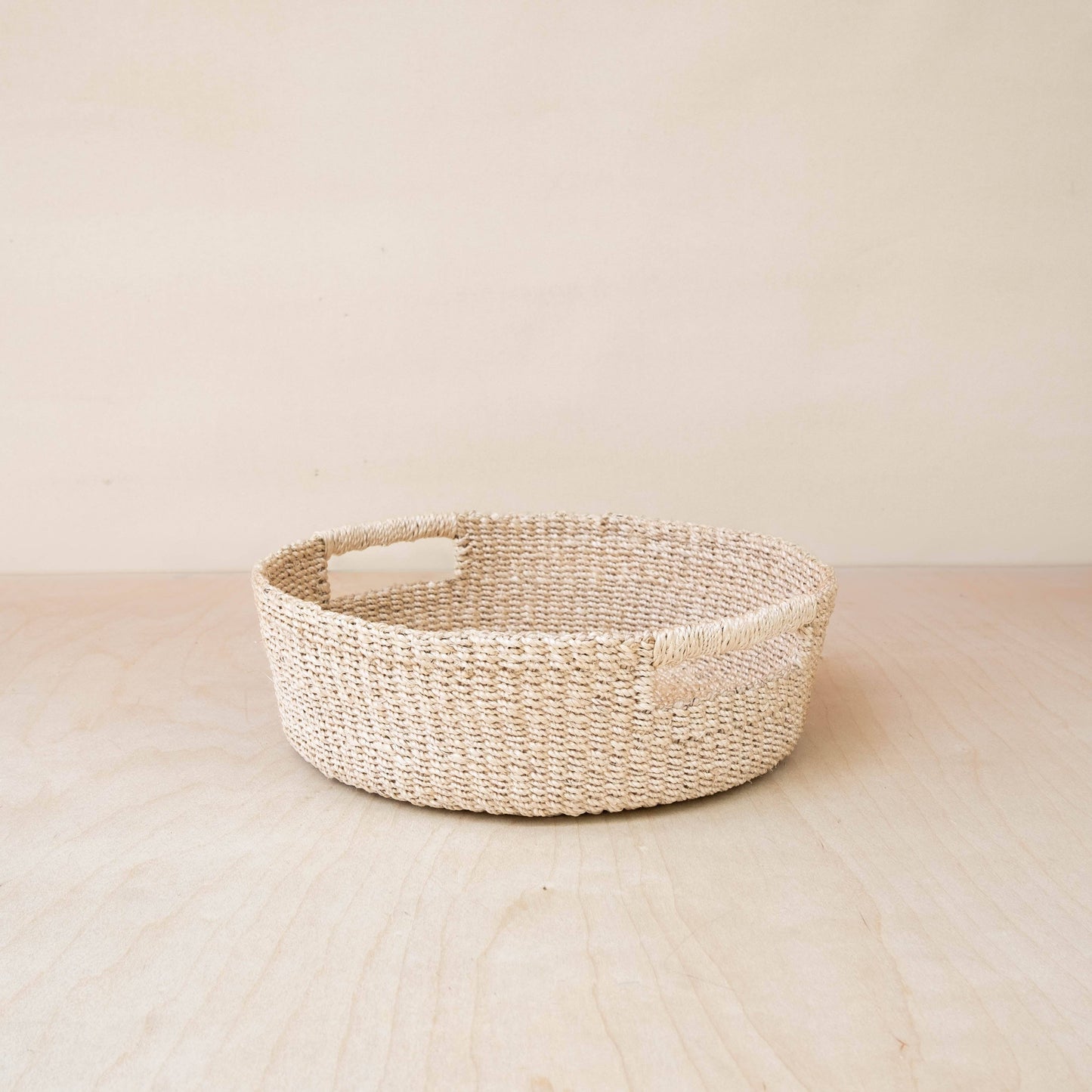 Round Straw Woven Basket