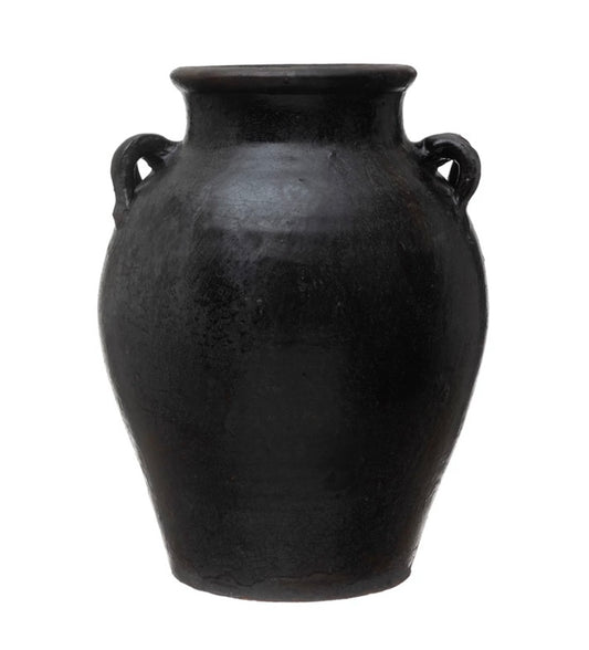 Artisan Vase - Found Decorative Clay Vase