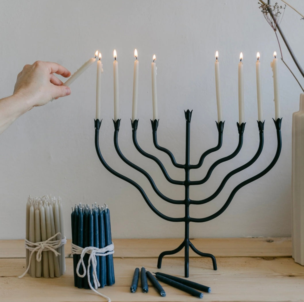 Tall Beacon Menorah