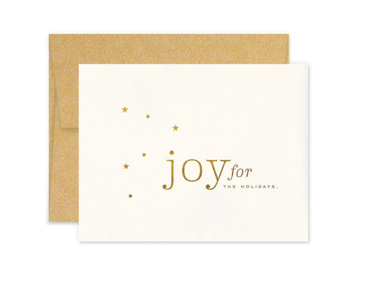 Joy Stars Greeting Card
