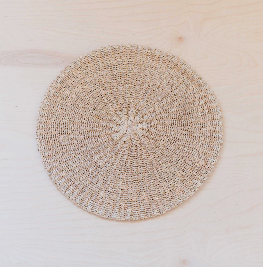 Abaca Fiber Natural Placemts