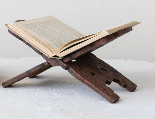 Reclaimed Wood Book Holder
