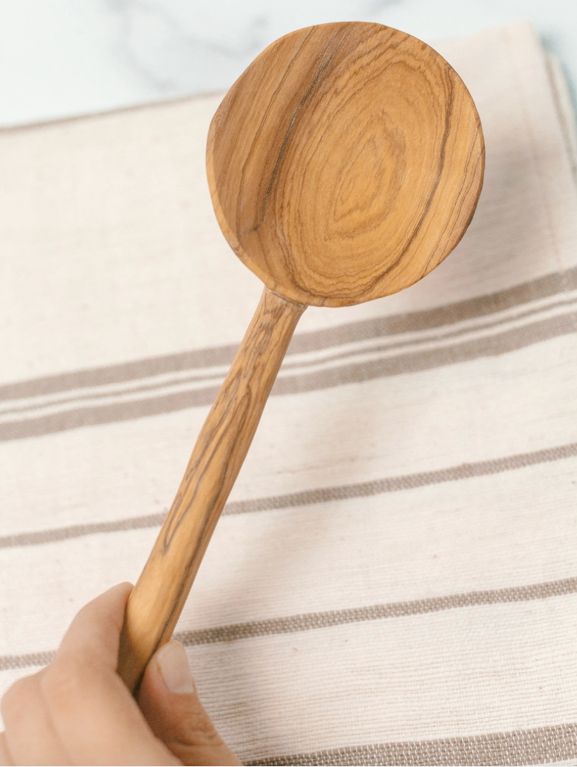 Olive Wood Cooking Spoon Set
