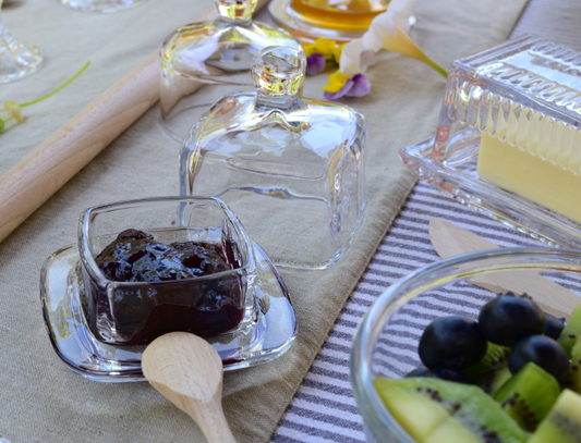 Square Cloche Condiment Dish