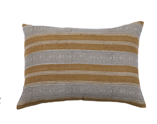 Meersin Mustard Pillow