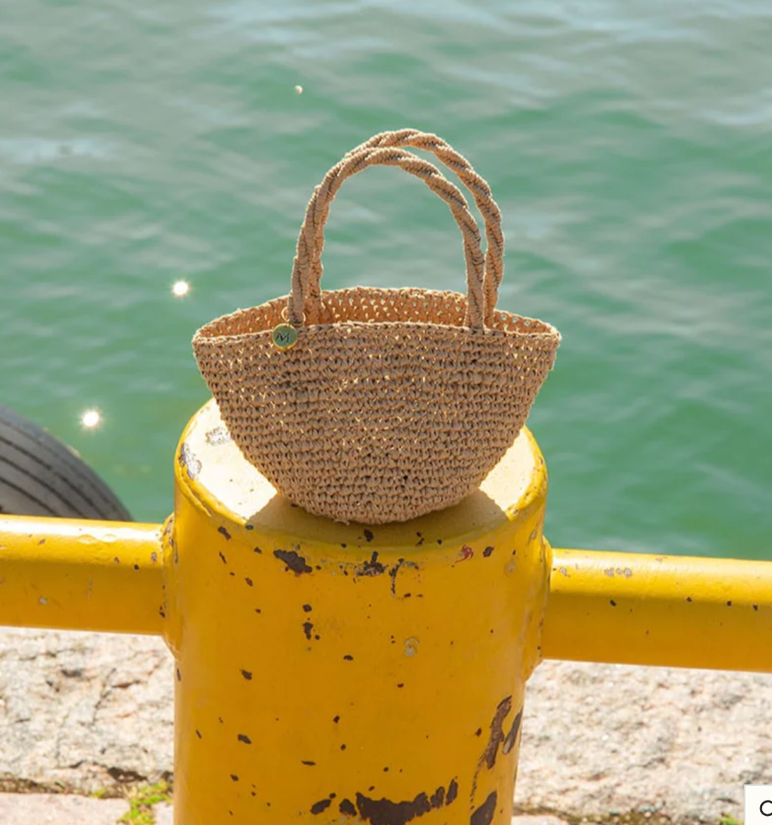 Crochet Kiondo Shopper Basket - XXS