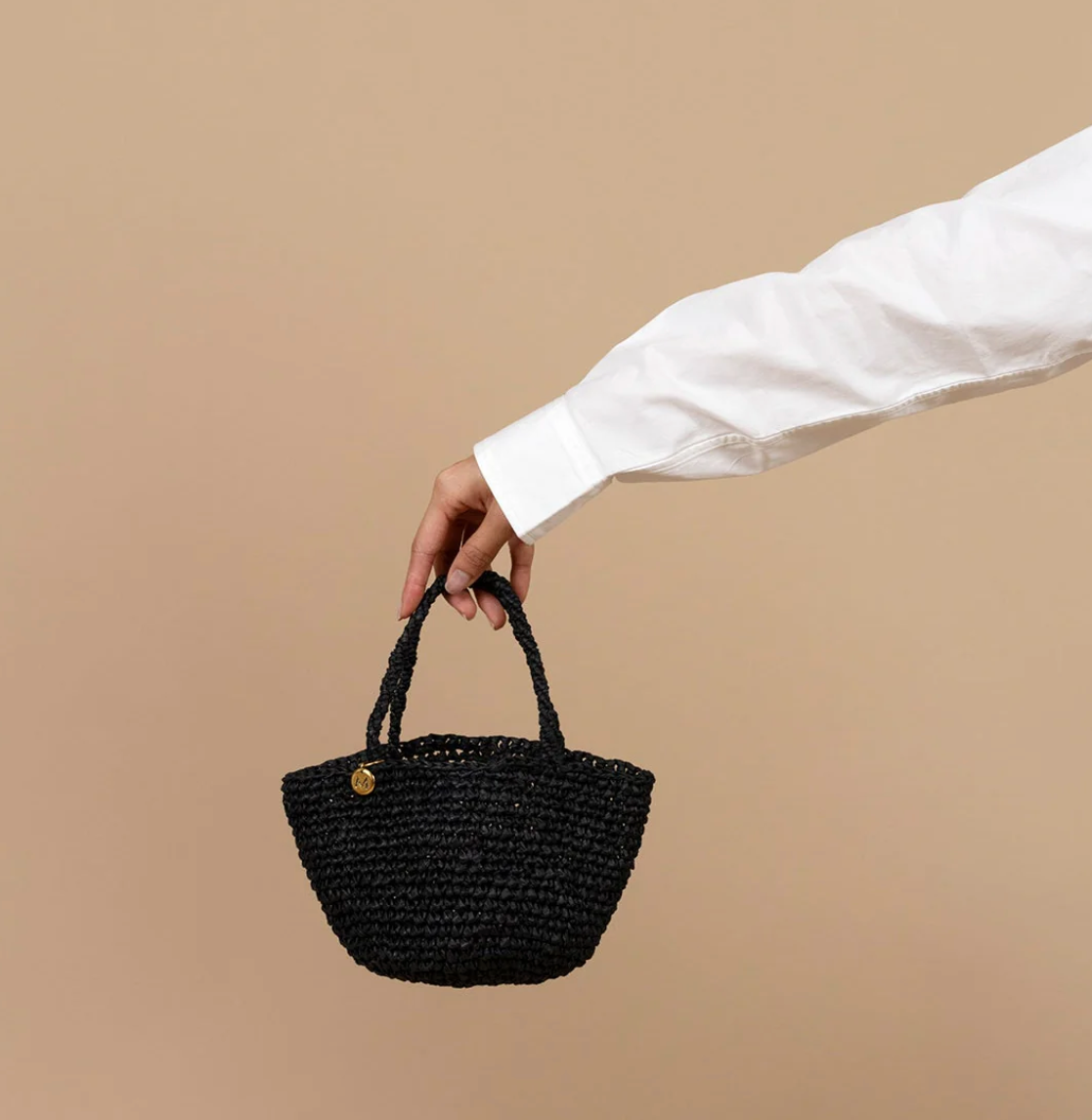 Crochet Kiondo Shopper Basket - XXS