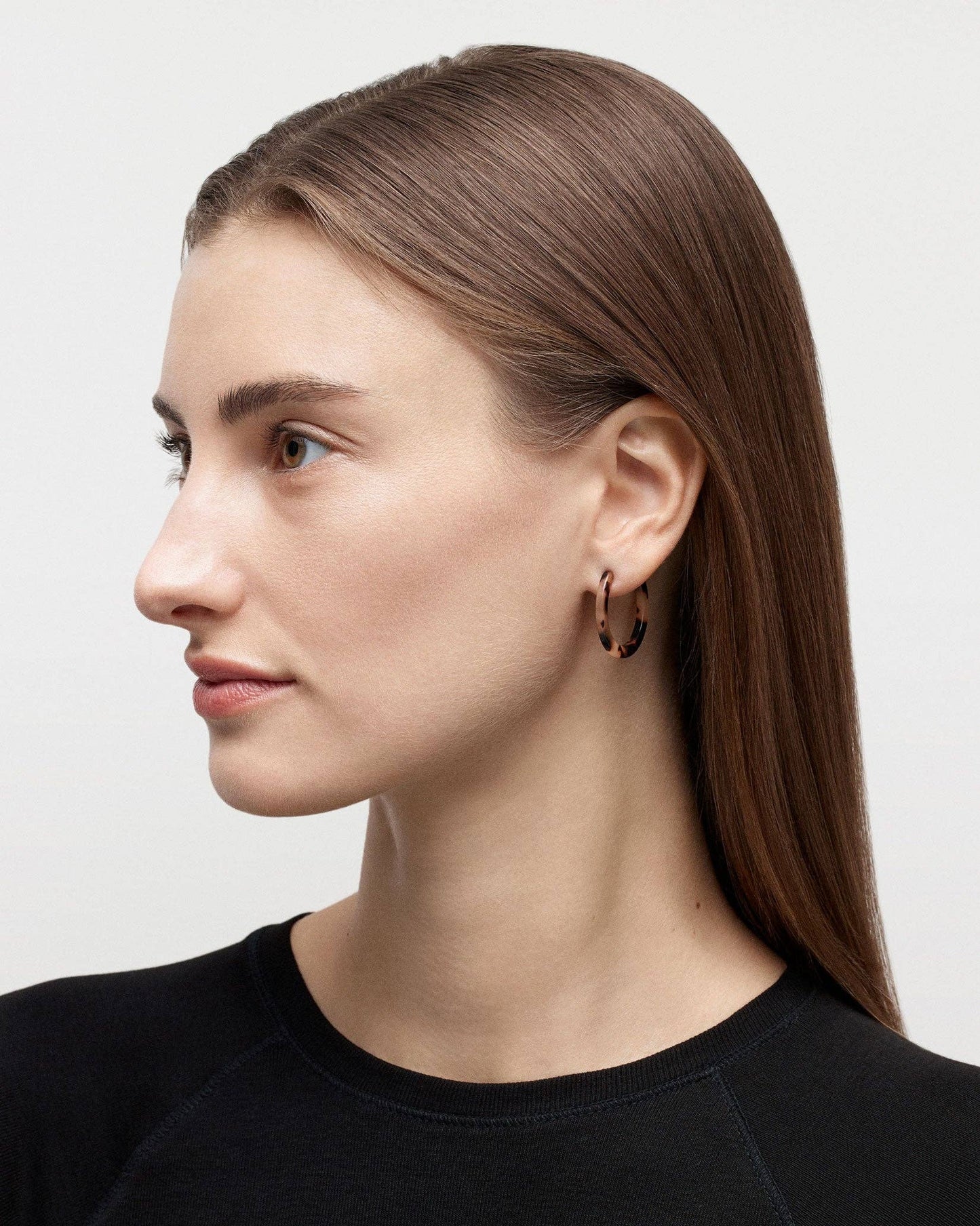Mini Hoops in Chiffon