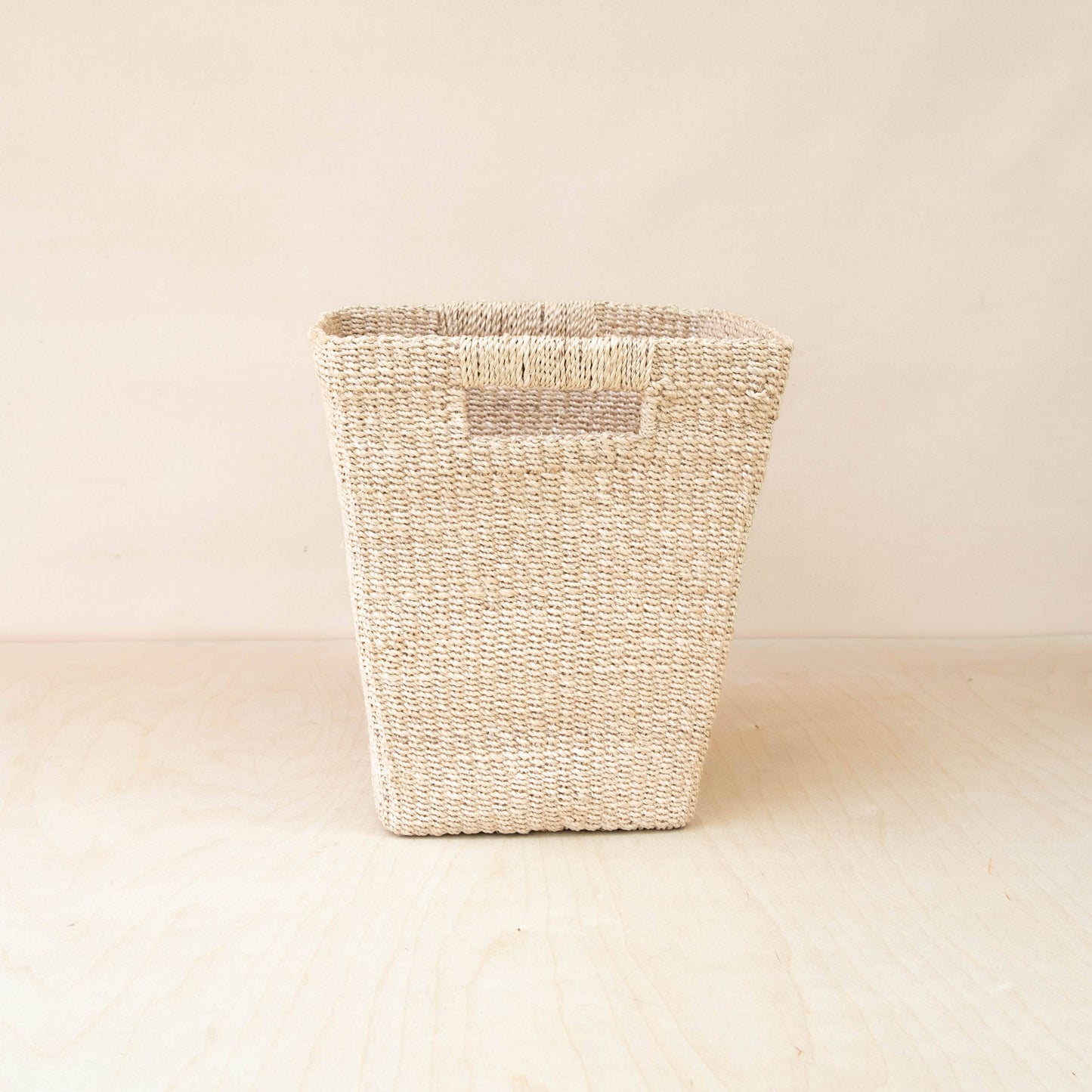 Natural Tapered Square Basket