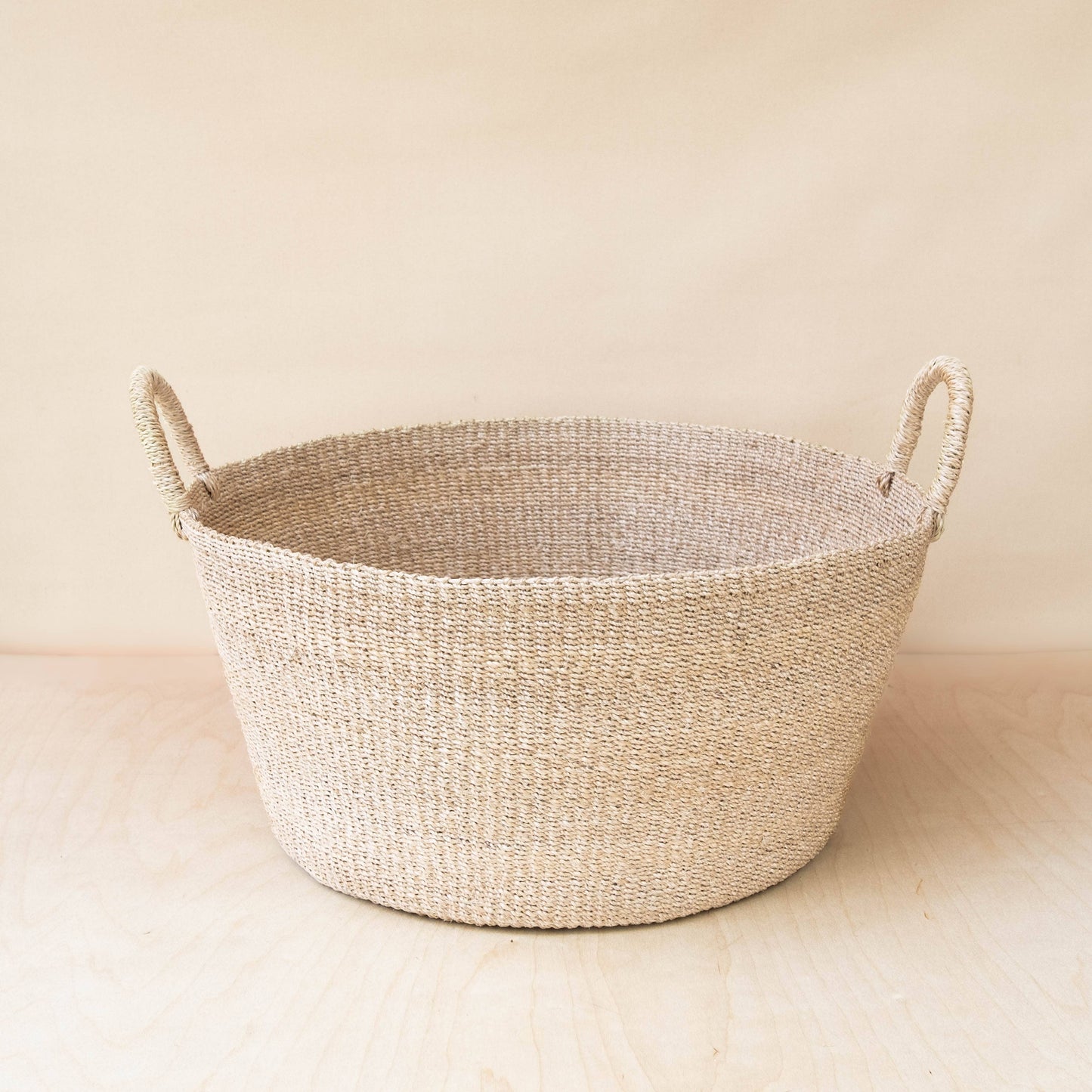 Large Round Woven Basket