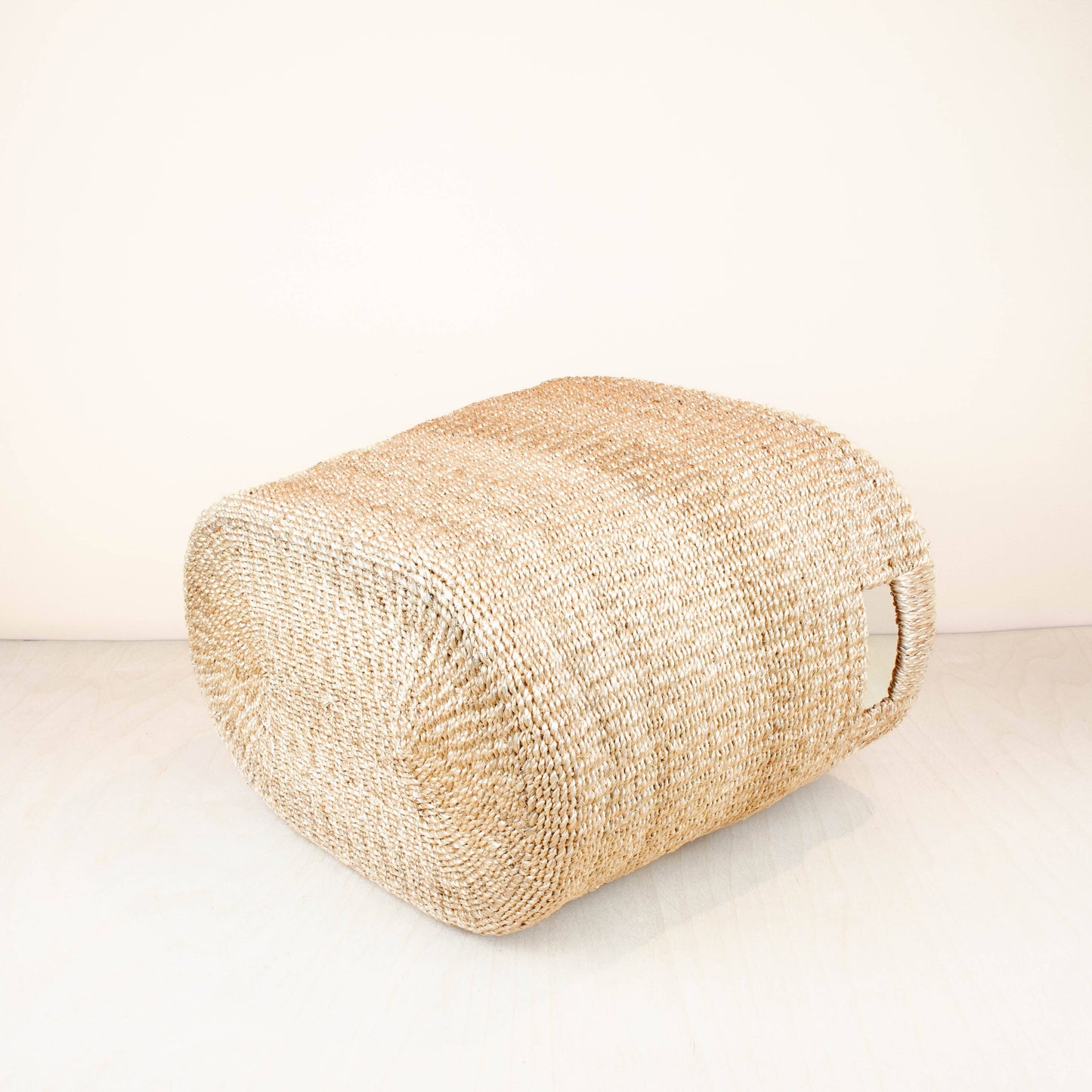 Natural Large Oval Woven Basket - Modern Baskets | LIKHA