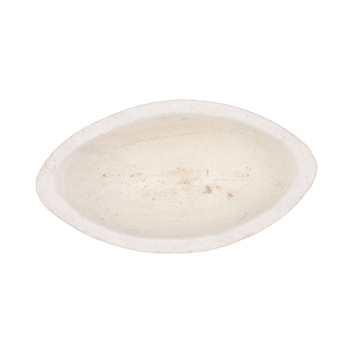 White Artisanal Terracotta Bowl