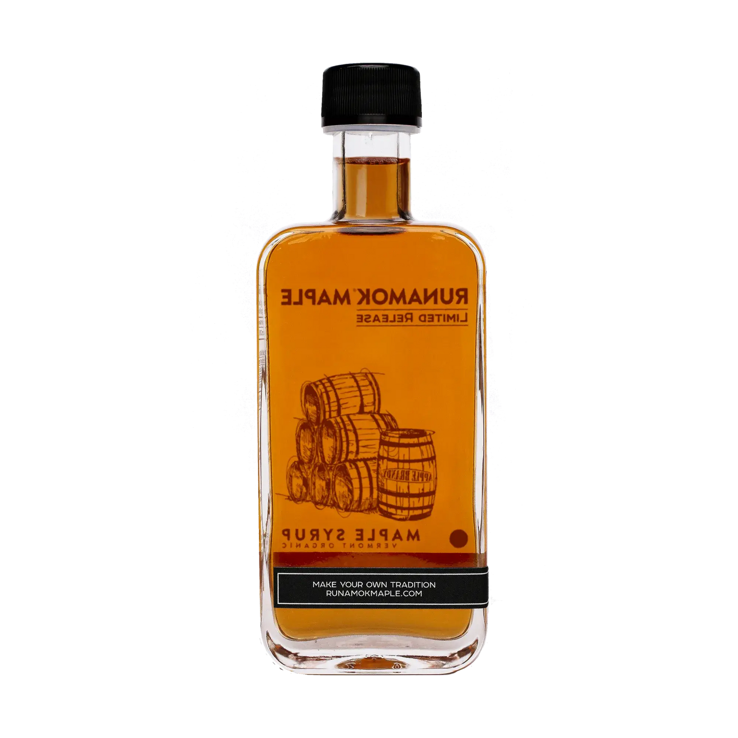 LIMITED RELEASE Apple Brandy Barrel-Aged Organic Maple Syrup