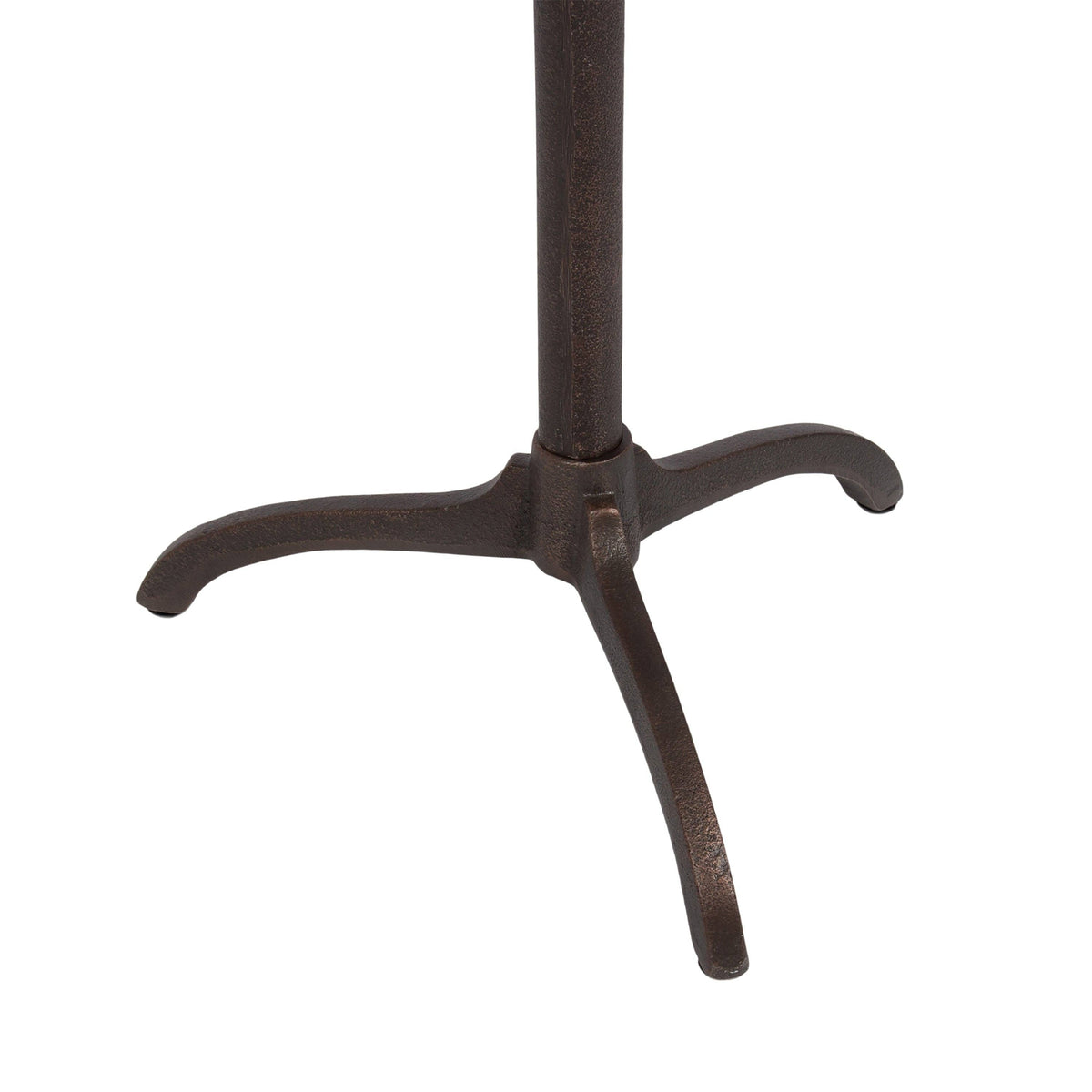 Henshall Metal Round Side Table: Bronze
