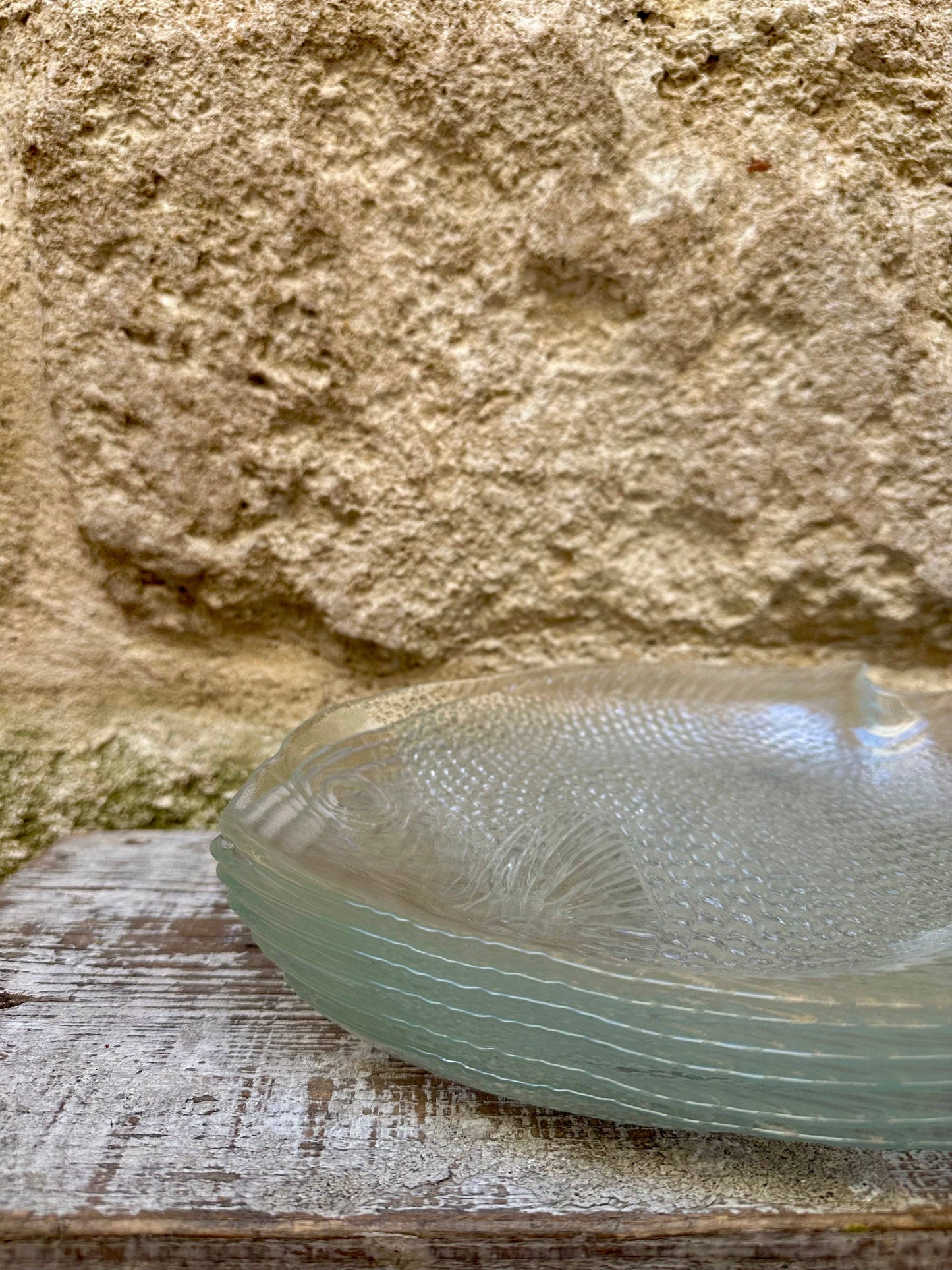 Fish plate - Vintage Serving platter