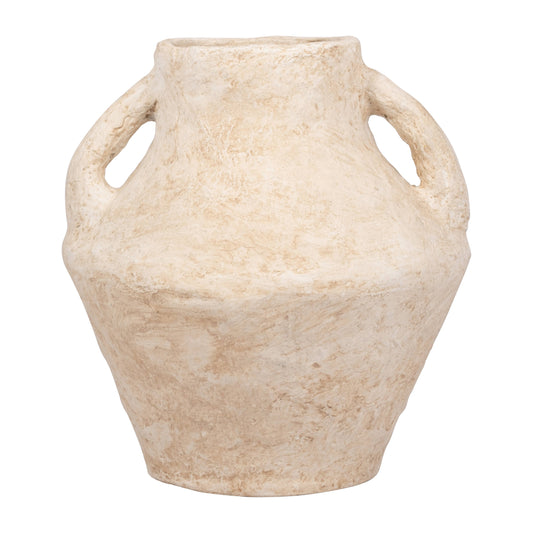 Textured Artisan Dual Handles Vase