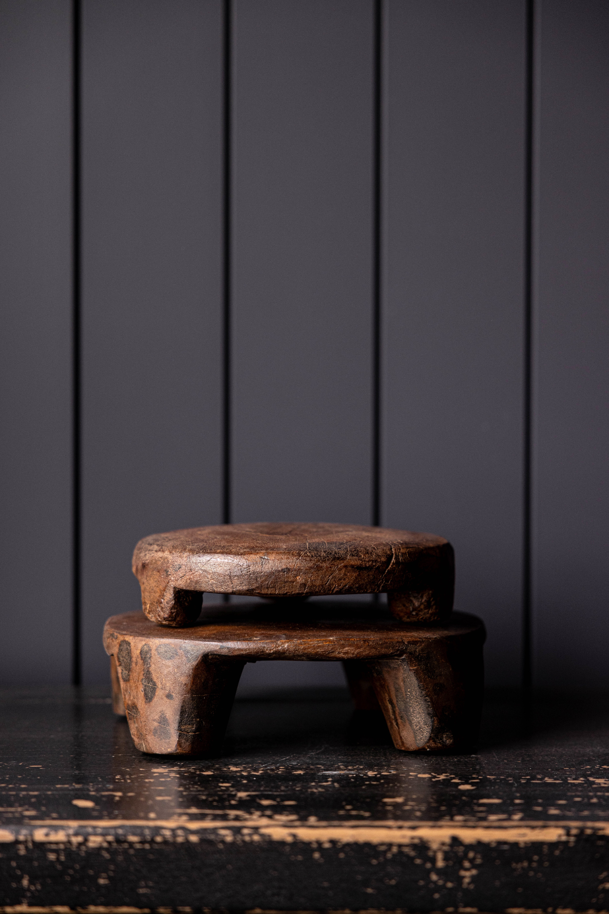 India Dark Wood Chapati Board