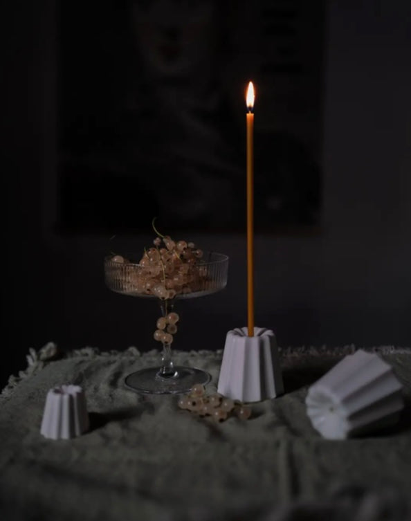 Porcelain Candle Holder / Big