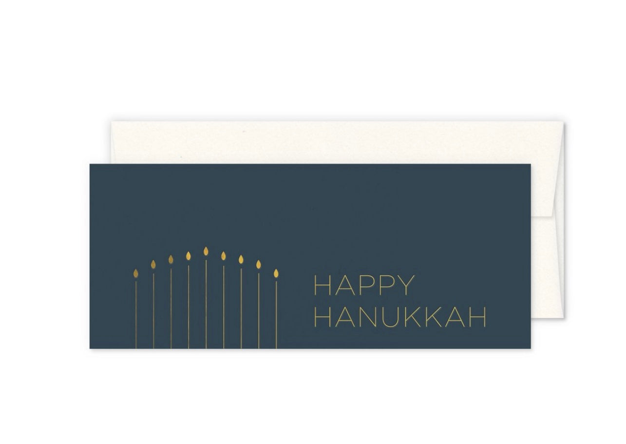 Simple Hanukkah Greeting Card