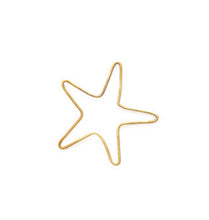 Load image into Gallery viewer, Brass Wire Star Ornament
