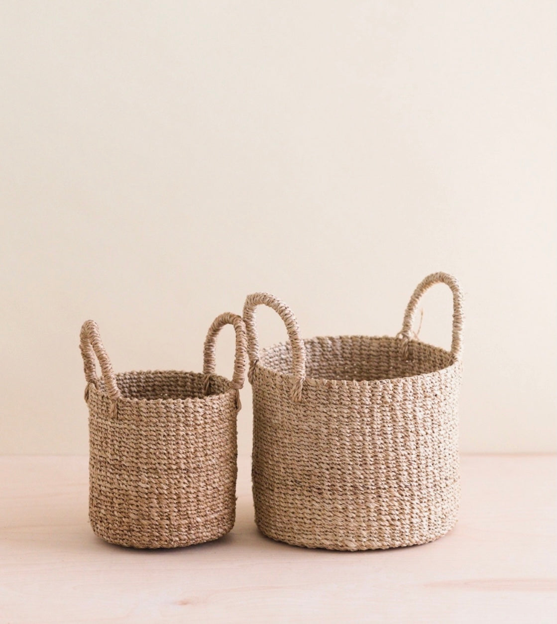 Natural Tabletop Mini Baskets