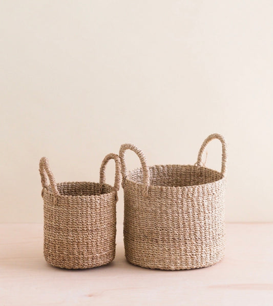 Natural Tabletop Mini Baskets