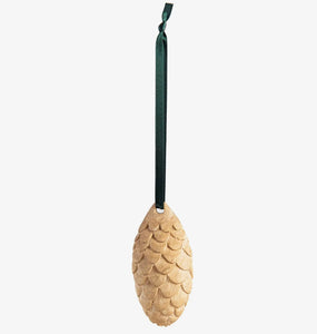 Mifuko Wooden Ornament / Spruce Cone