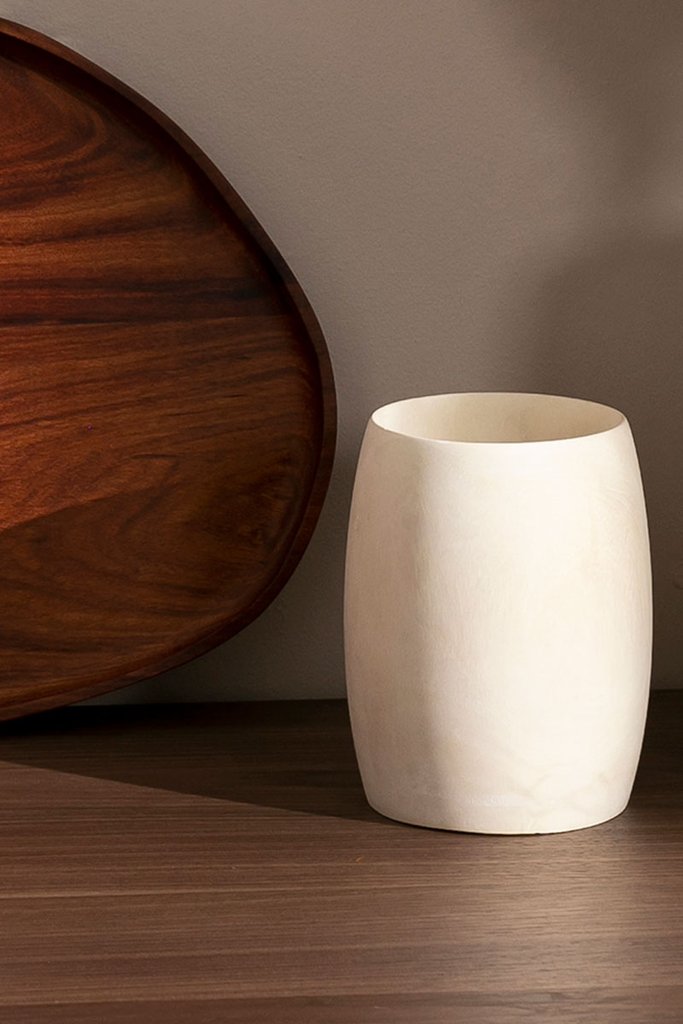 Wood Vase - Hand-turned Vase for Flowers