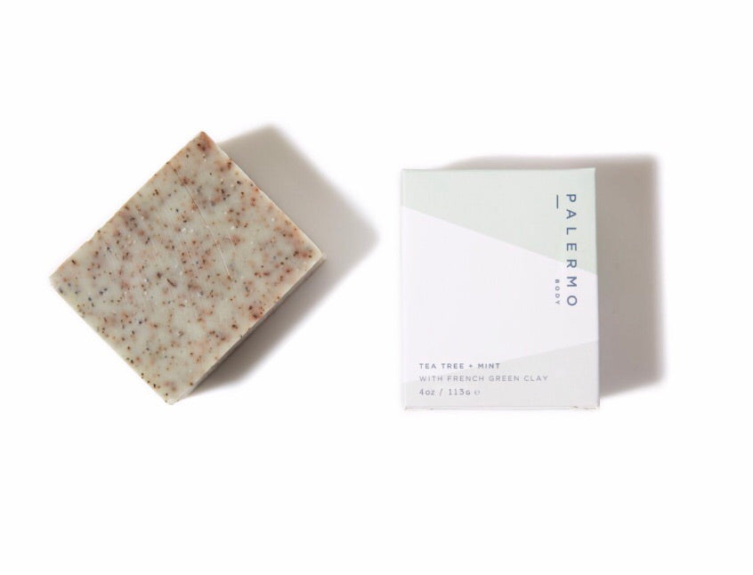 Palermo Body Tea Tree + Mint with French Green Clay