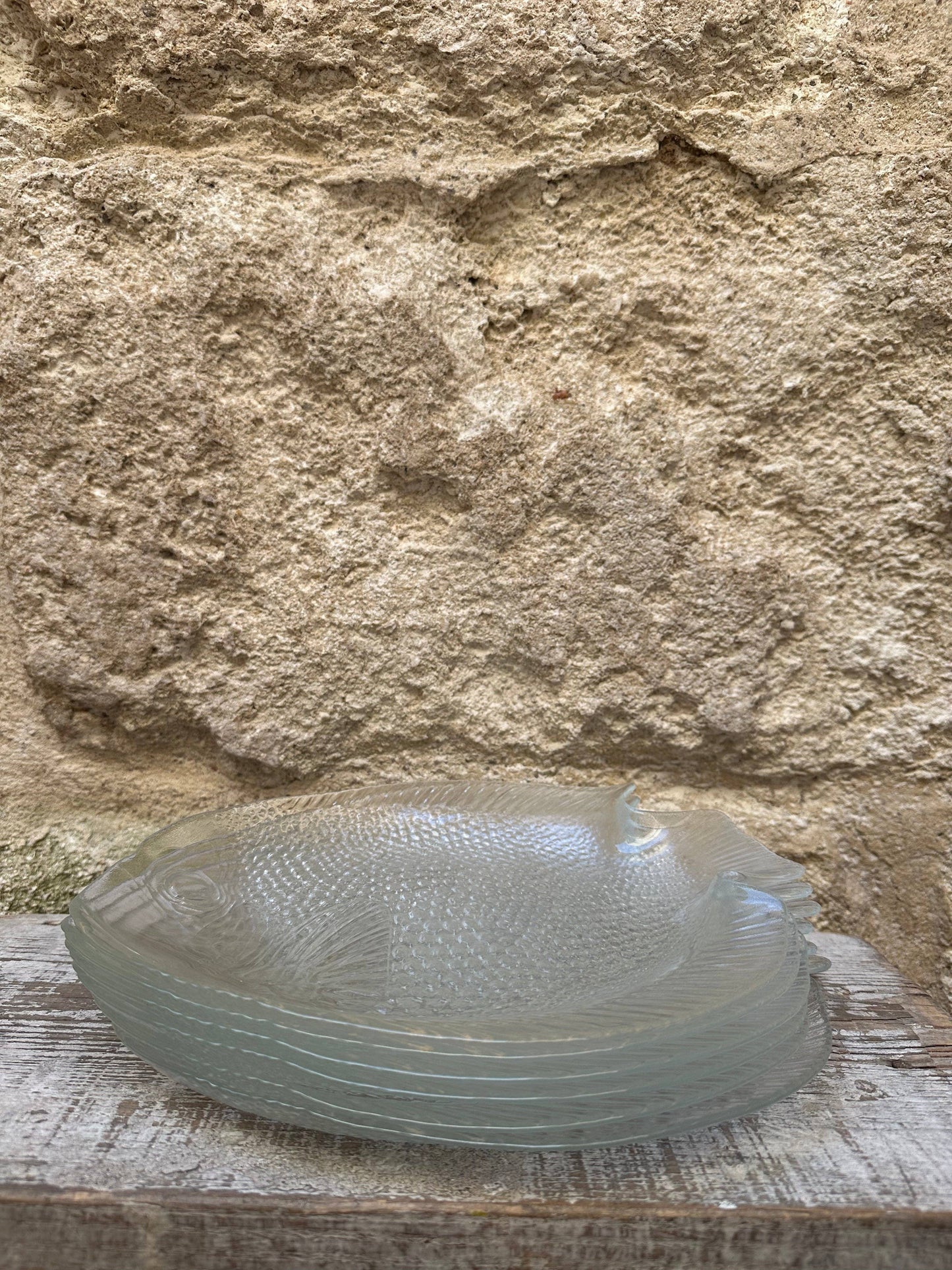 Fish plate - Vintage Serving platter