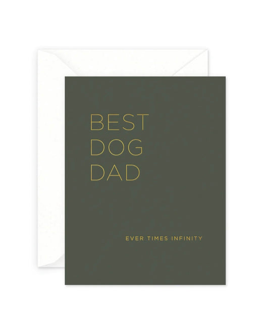 Dog Dad Greeting Card