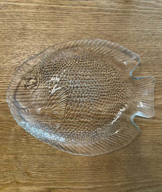Fish plate - Vintage Serving platter