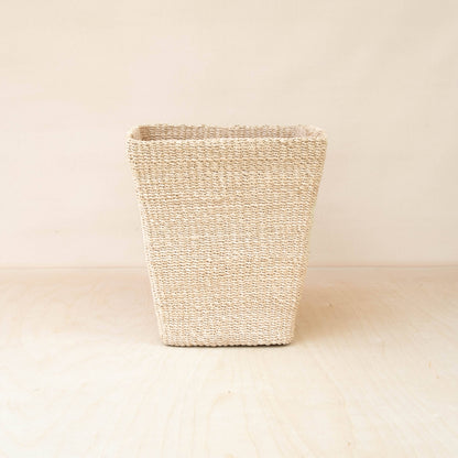 Natural Tapered Square Basket