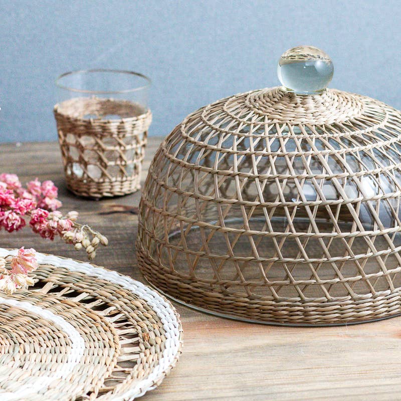 Seagrass Cage Cloche