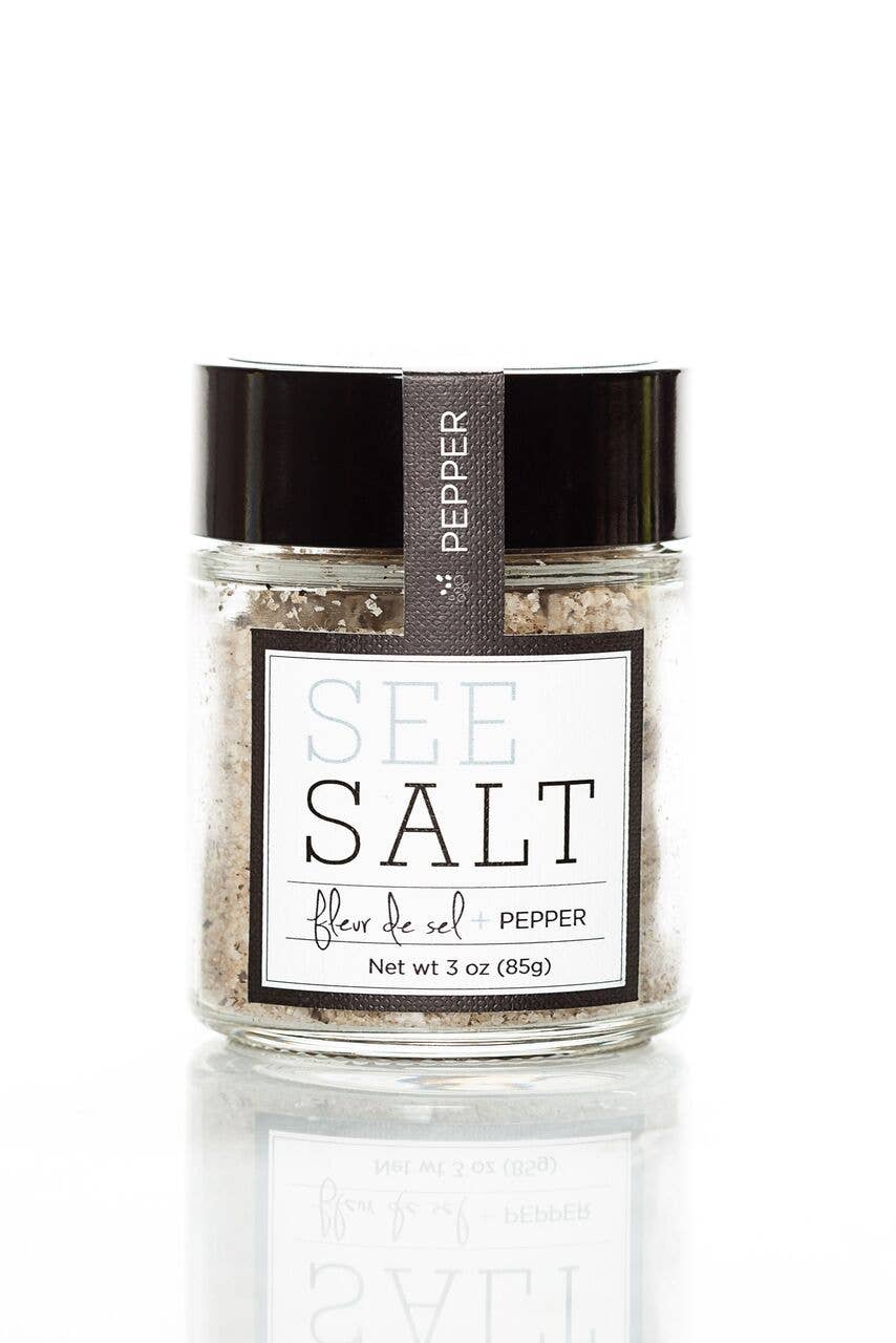 Fleur de Sel Sea Salt + Pepper