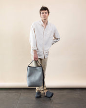 Load image into Gallery viewer, Campus Merino Wool Felt Tote: Granite
