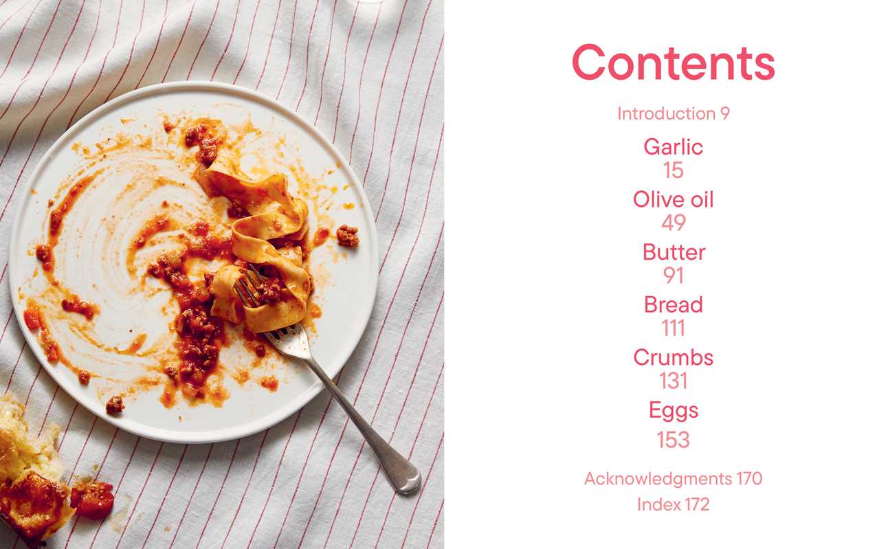 Garlic, Olive Oil + Everything Mediterranean